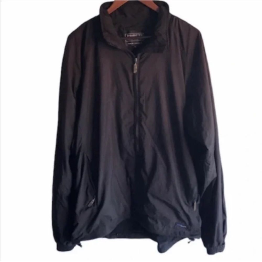 Silk Touch Proquip Black Windbreaker Jacket